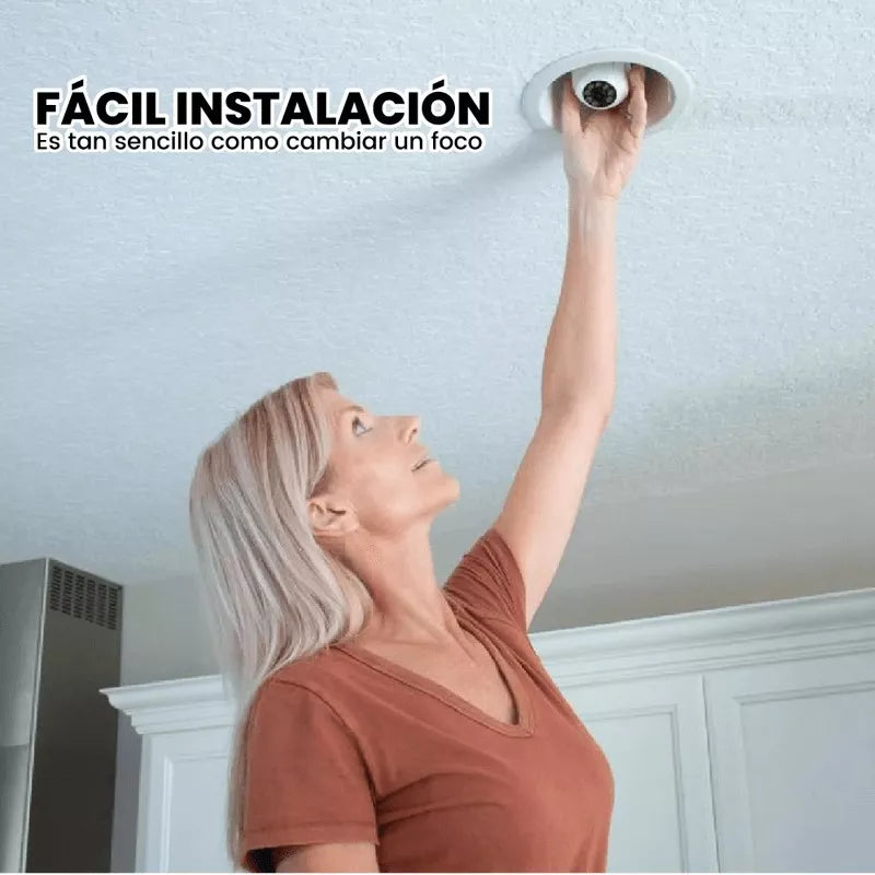 CÁMARA BOMBILLO SEGURIDAD 360 WIFI
