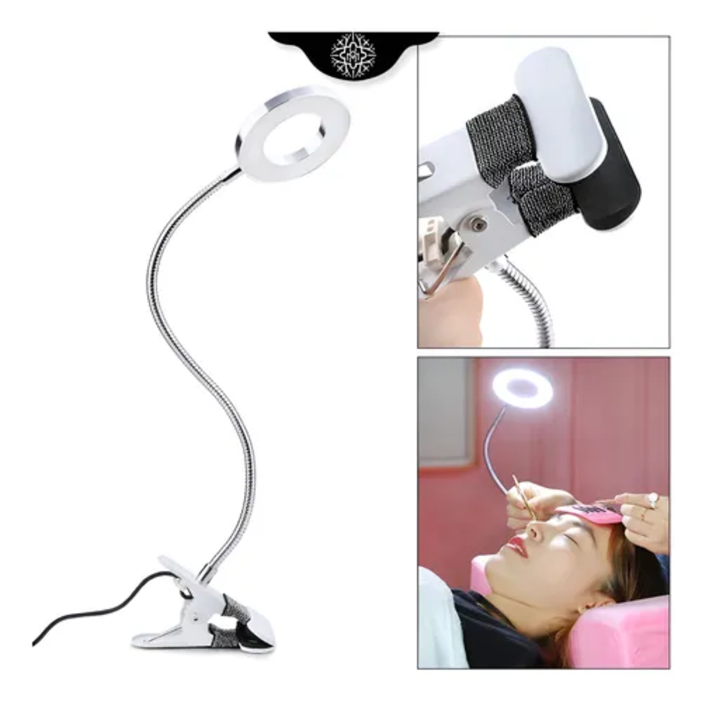 Lampara Aro Led Soporte Pinzas